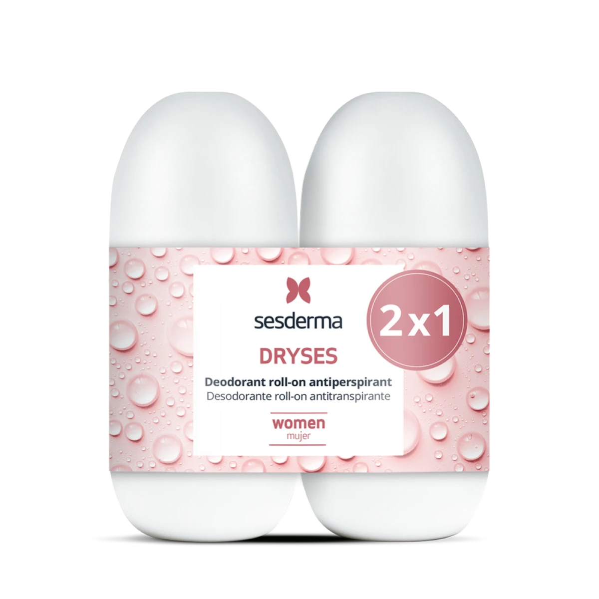 Sesderma Dryses Deodorant Roll on Women 75 ml 1+1 offer