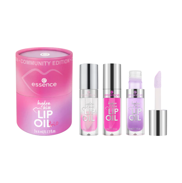 Essence Hydra Kiss Lip Oil Trio