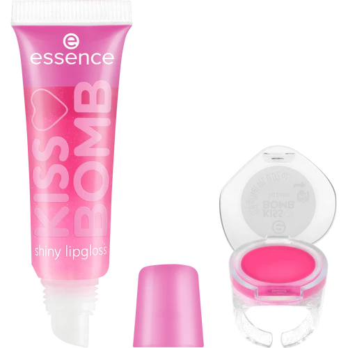 Essence Kiss Bomb Shiny Lipgloss & Lip Balm