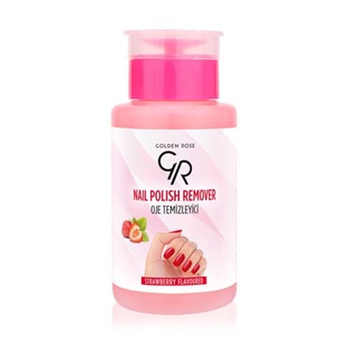 Golden Rose Nail Polish Remover Strawberry Flavored - Pump 200ml