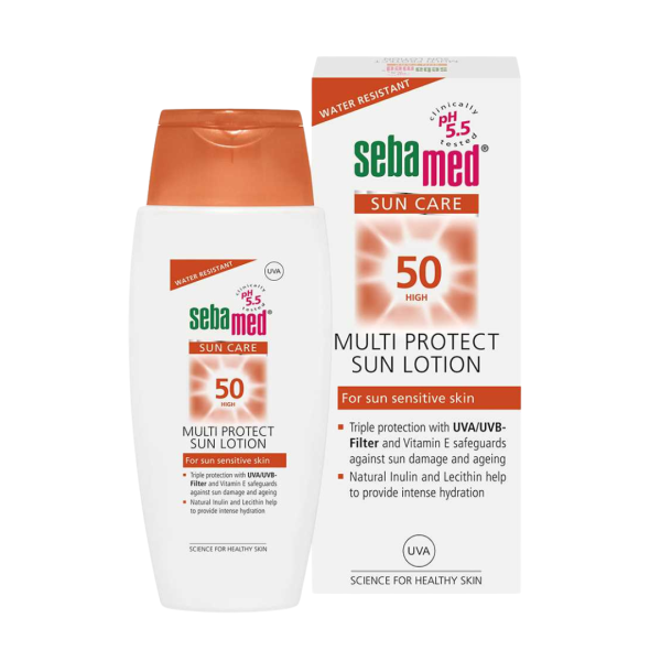 Sebamed Sun Care Multi Protect Lotion SPF50 For Sensitive Skin 150ml