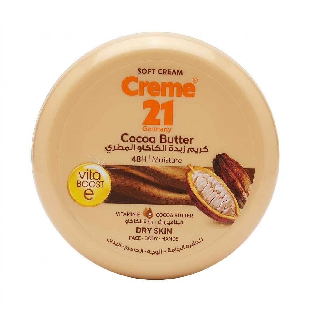 Creme 21 Cocoa Butter Cream For Dry Skin 250ml