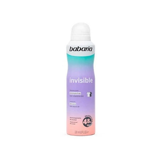 Babaria Invisible Deodorant Spray For Women 200ml