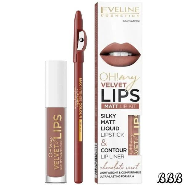 Eveline Oh My Velvet Lips Matt Kit