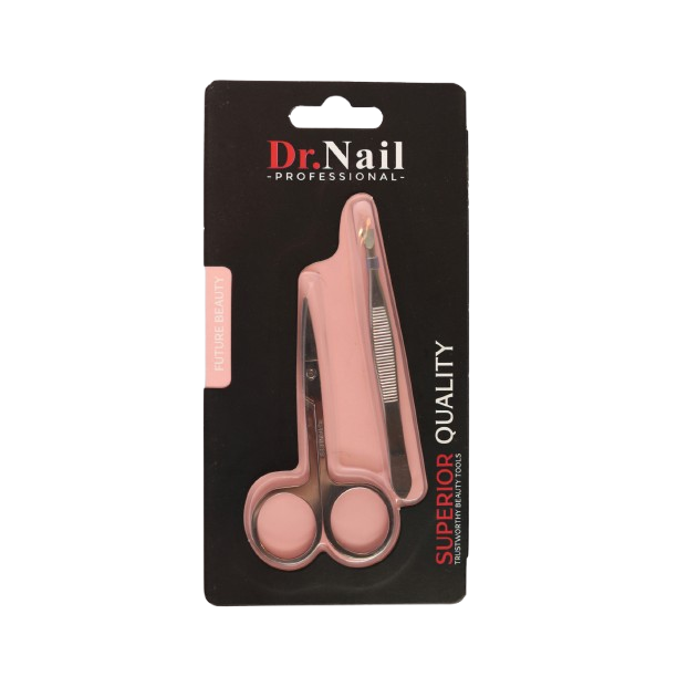 Dr Nail Eyebrow Scissors And Tweezers 061