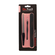 Dr Nail Two Types OF Nail File And Cuticle Pusher 062