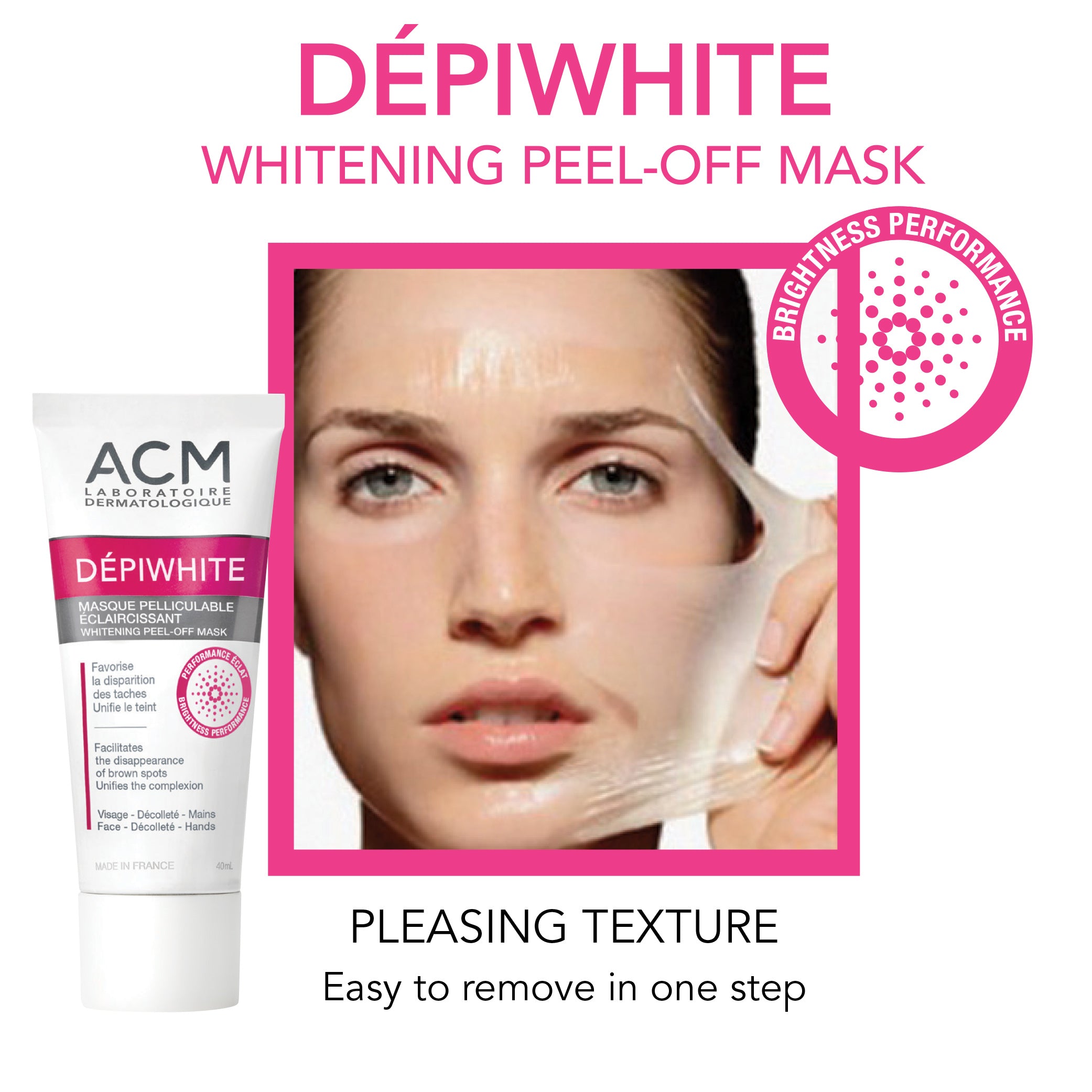 Acm Depiwhite Whitening Peel-off Mask 40ml
