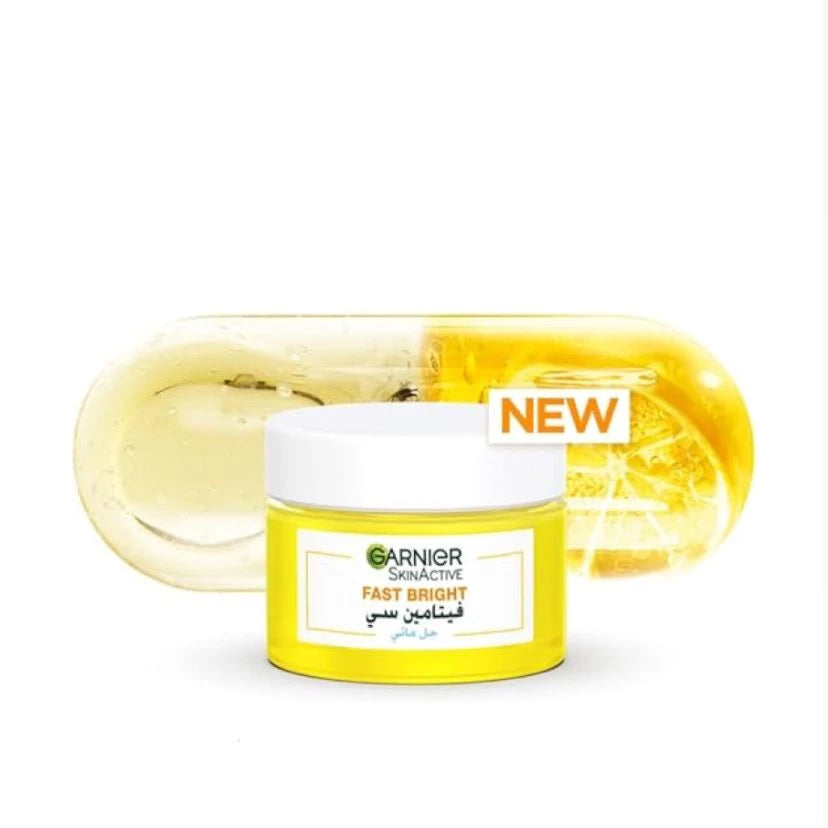 Garnier SkinActive Fast Bright Vitamin C 48-Hour Hydrating Water Gel Cream 50ml
