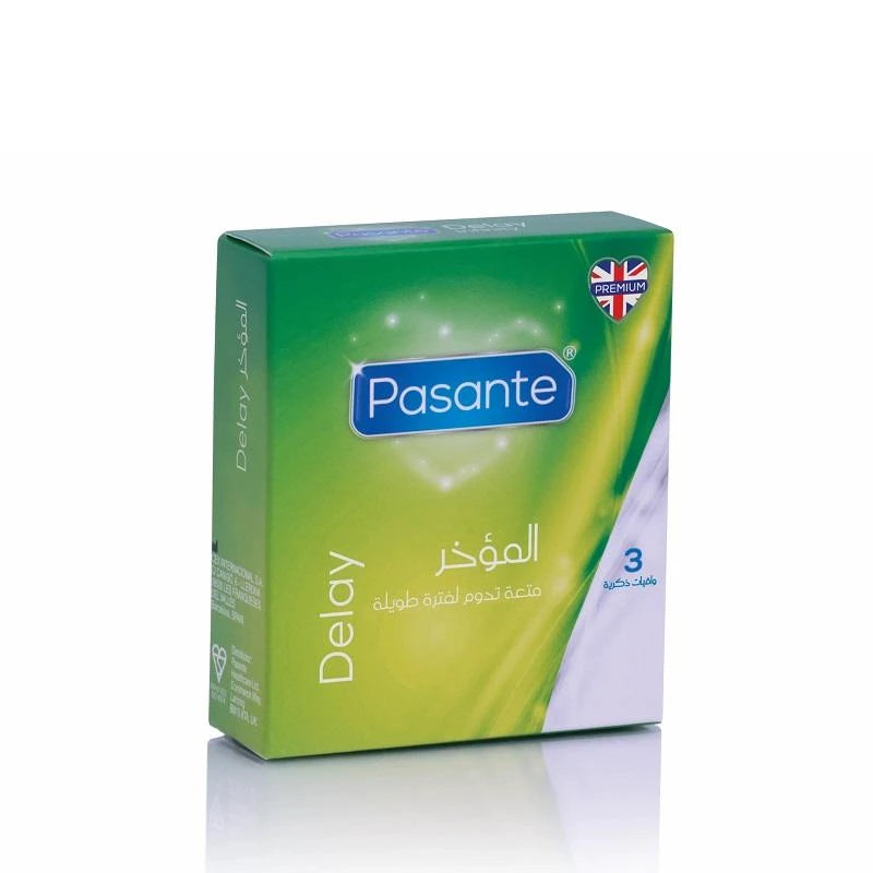 Pasante Delay Infinity Condoms 3's