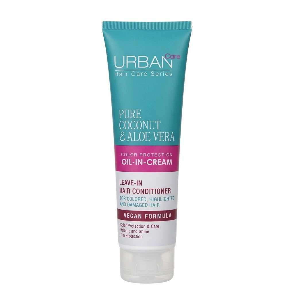 Urban Care Pure Coconut & Aloe Vera Leave In Oil-In-Cream Hair Conditioner 150ml