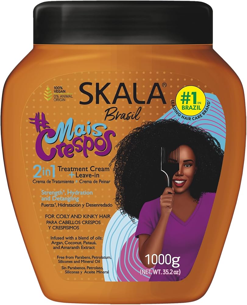 SKALA Mais Crespos Super Curly Hair Treatment Conditioning Cream 1000g