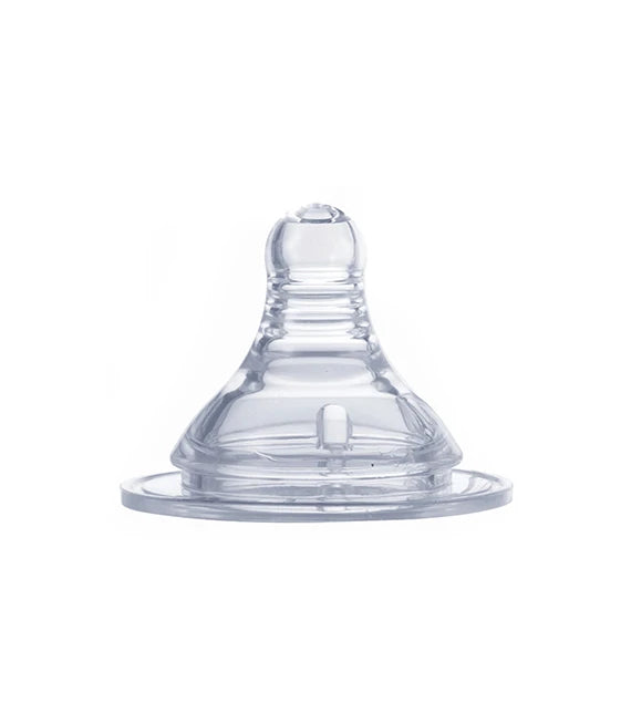Optimal Wide Neck Silicone Nipple 0+