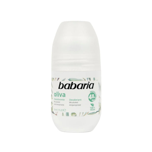 Babaria Olive Roll On Deodorant Unisex 50ml