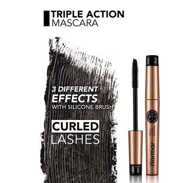 Flormar Triple Action Mascara