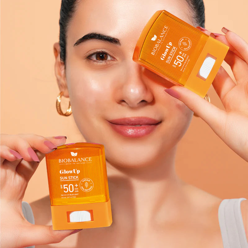 Bio Balance Glow Up Sun Stick SPF 50+ UVA & UVB, PA++++ Blue Light 19 g