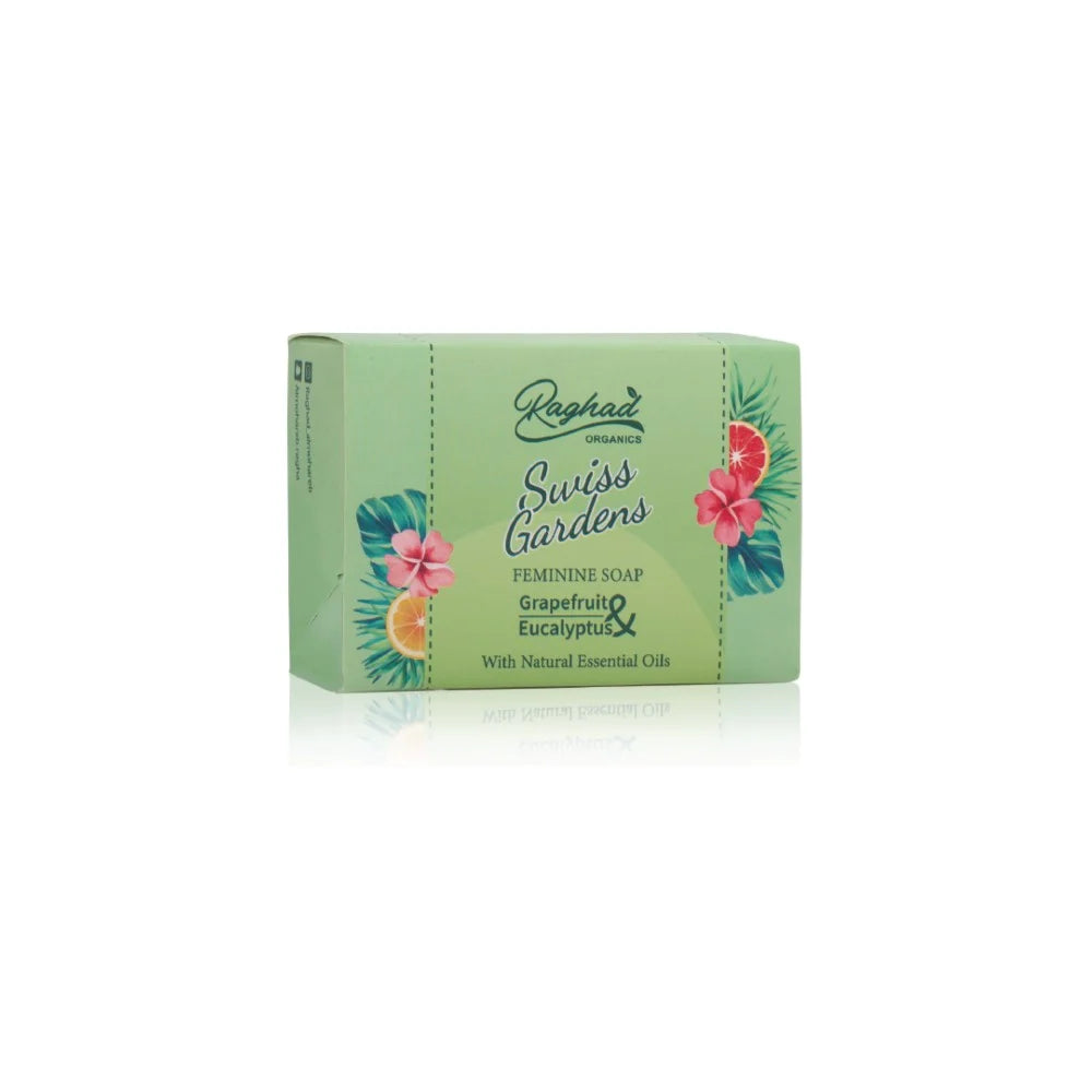 Raghad Organics Swiss Gardens Feminine Areas Soap 100 g