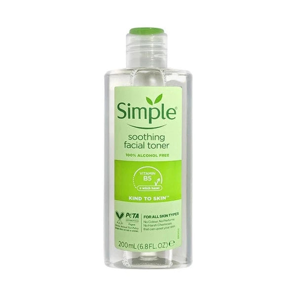 Simple Soothing Facial Toner for All Skin Types 200ML