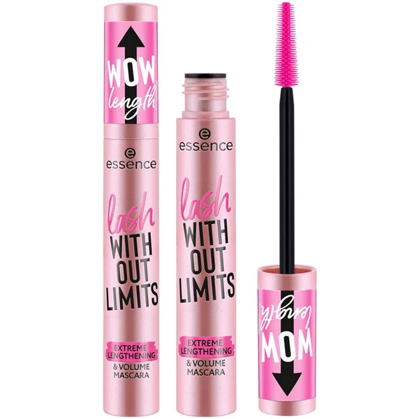 Essence Lash Without Limits Extreme Lengthening & Volume Mascara Black