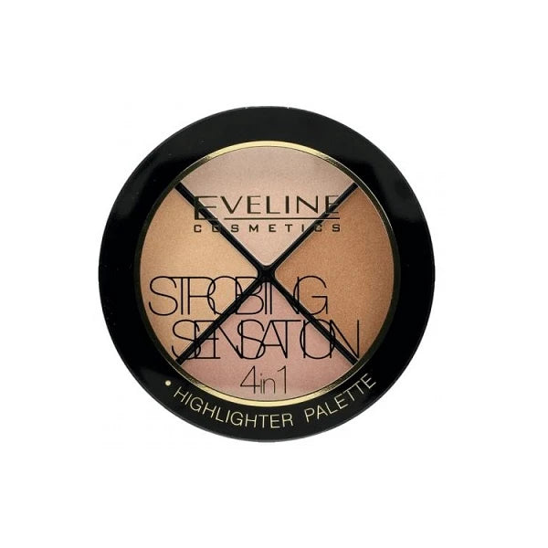 Eveline Strobing Sensation 4 In 1 Highlighter Palette