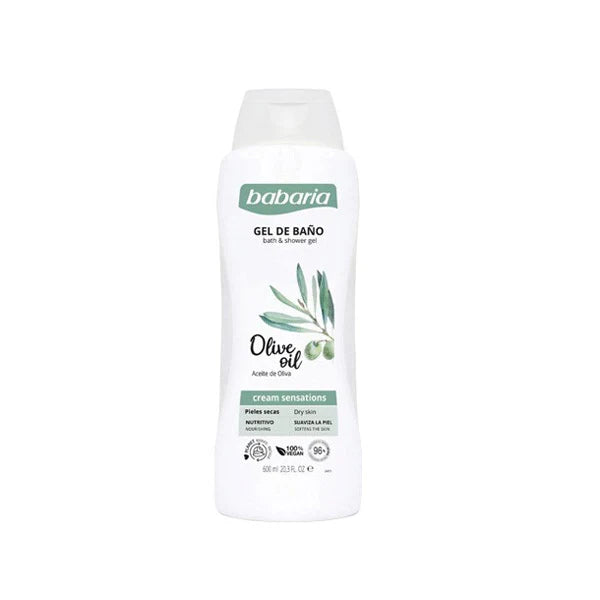 Babaria Olive Oil Bath & Shower Gel 600ml