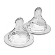 Optimal Ortho-Silicone Nipple 0+ 2Pcs