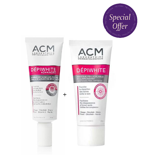 ACM Depiwhite Advanced Cream 40ml + Depiwhite Whitening Peel-off Mask 40ml Offer