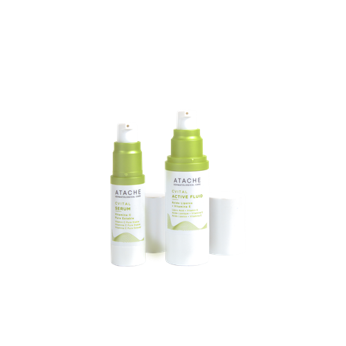 ATACHE Set C Vital Serum 15ml +Active Fluid 30ml