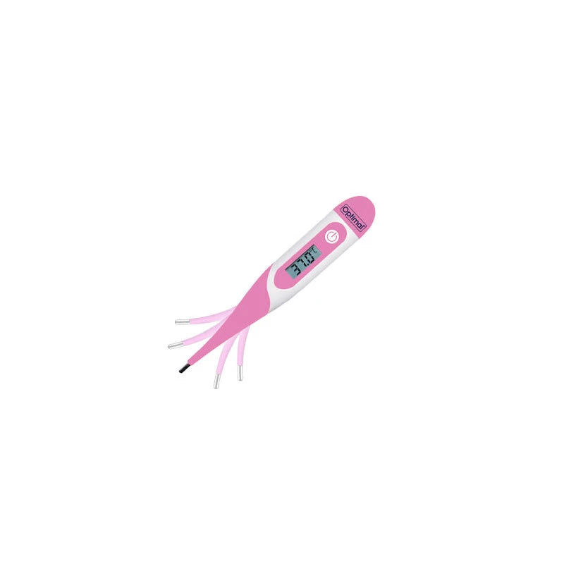 Optimal Flexible Tip 60 Sec Thermometer, Assorted Color, 1 Piece