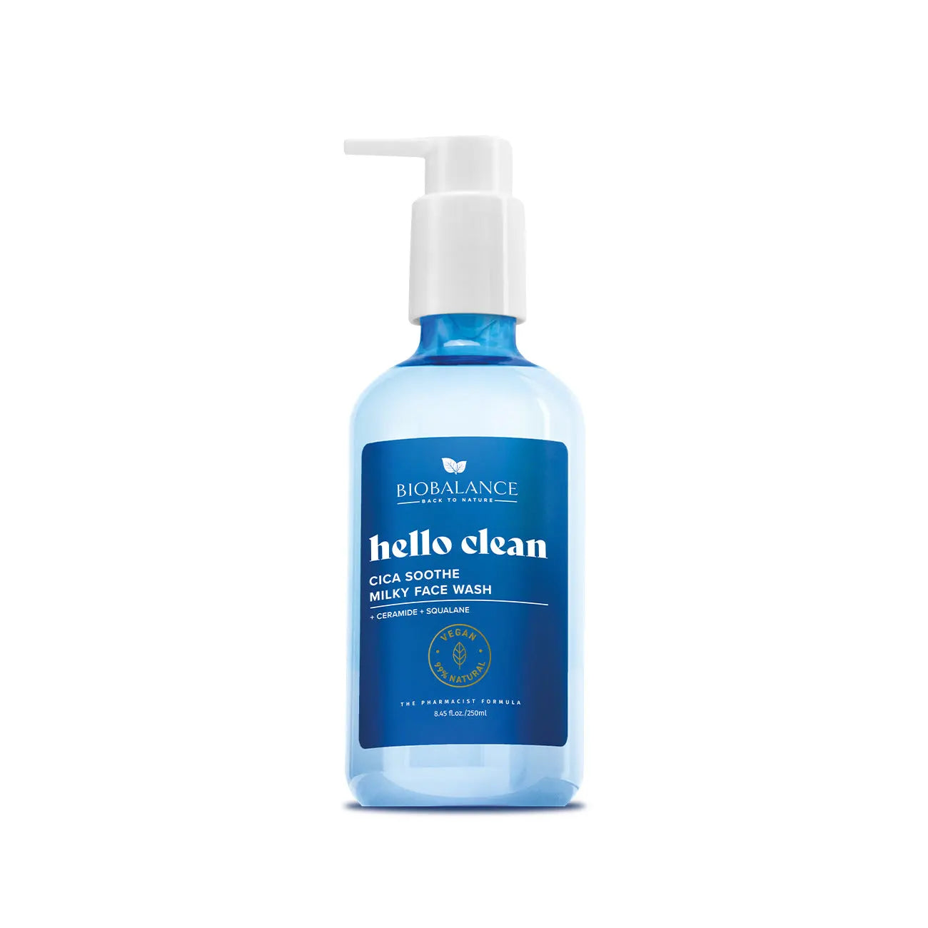 Bio Balance Hello Clean Cica Soothing Milky Face Wash With Ceramide & Squalane 250ml