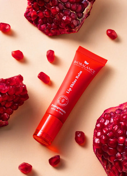 Biobalance  Lip Shine Balm Pomegranate 10ml