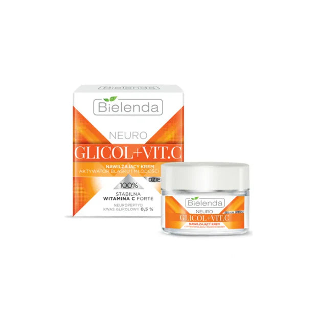 Bielenda Neuro Glycol + VIT. C Moisturizing Face Cream Day SPF 20 50 ml