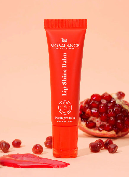 Biobalance  Lip Shine Balm Pomegranate 10ml