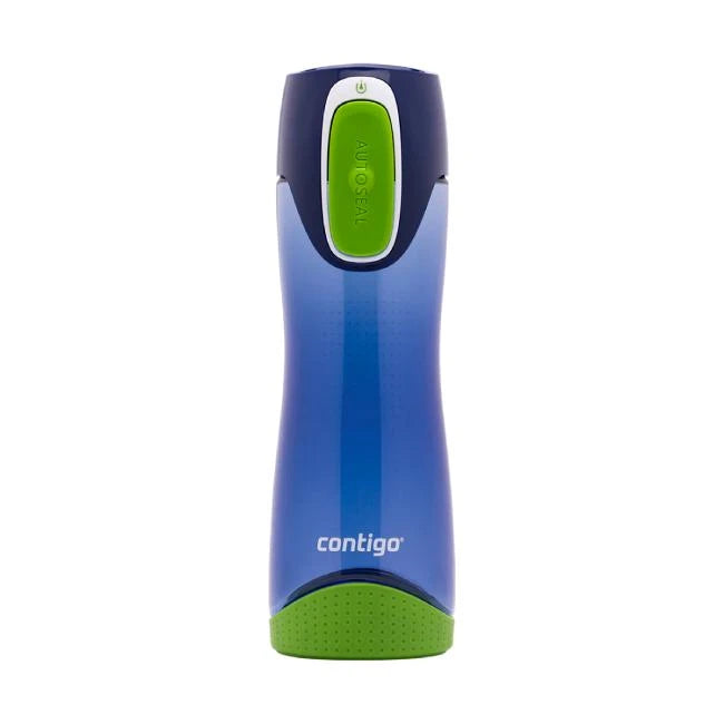 Contigo Autoseal Swish Water Bottle, 500 ml, Cobalt