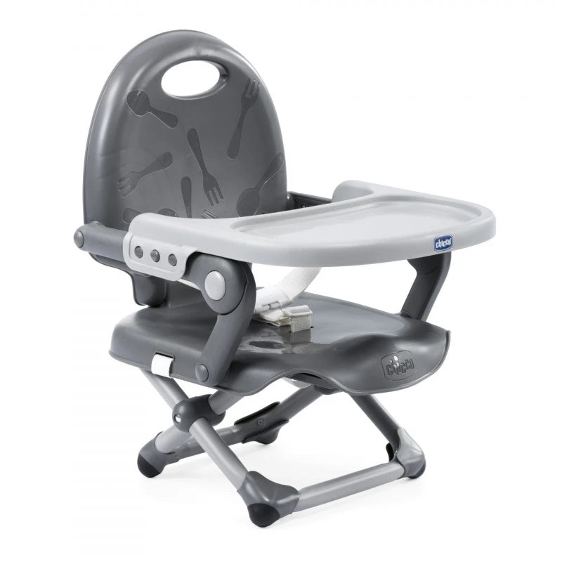 Chicco "Booster Seat Pocket Snack Dark Grey"