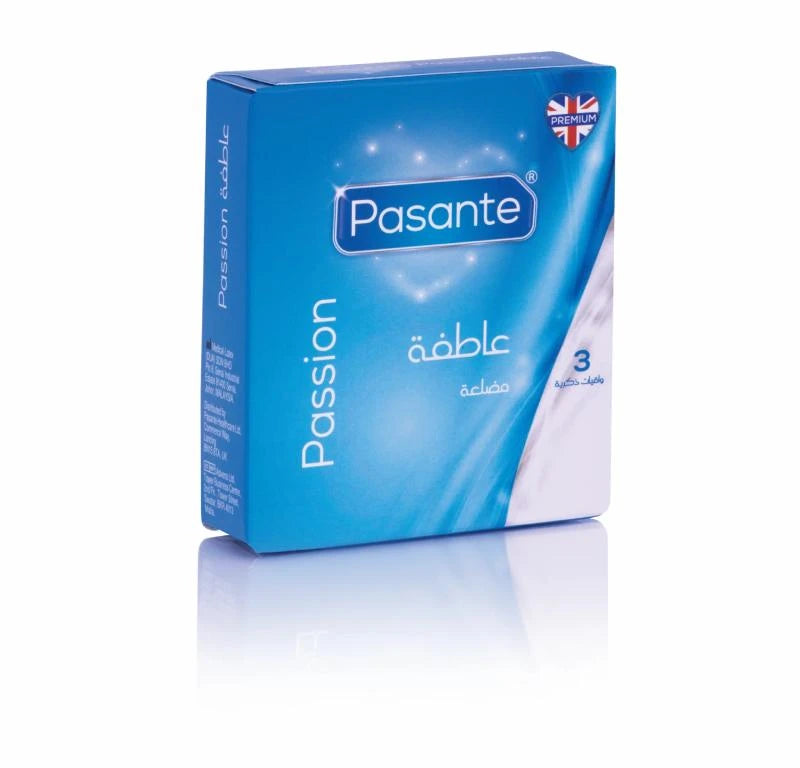 Pasante Passion Condoms 3's