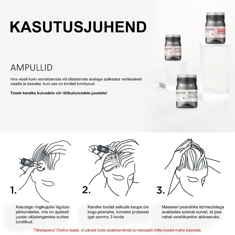 Kerastase Genesis Cure Anti-Chute Intense Anti Hair Loss Care 10x6ml