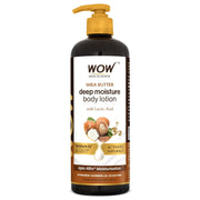 Wow Skin Science Shea Butter Deep Moisture Body Lotion  With LA 400ML