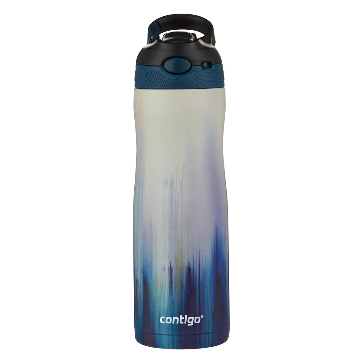 Contigo Autospout Ashland Couture Chill - Vacuum Insulated Stainless Steel Water Bottle, 590 ml, Merlot Airbrush