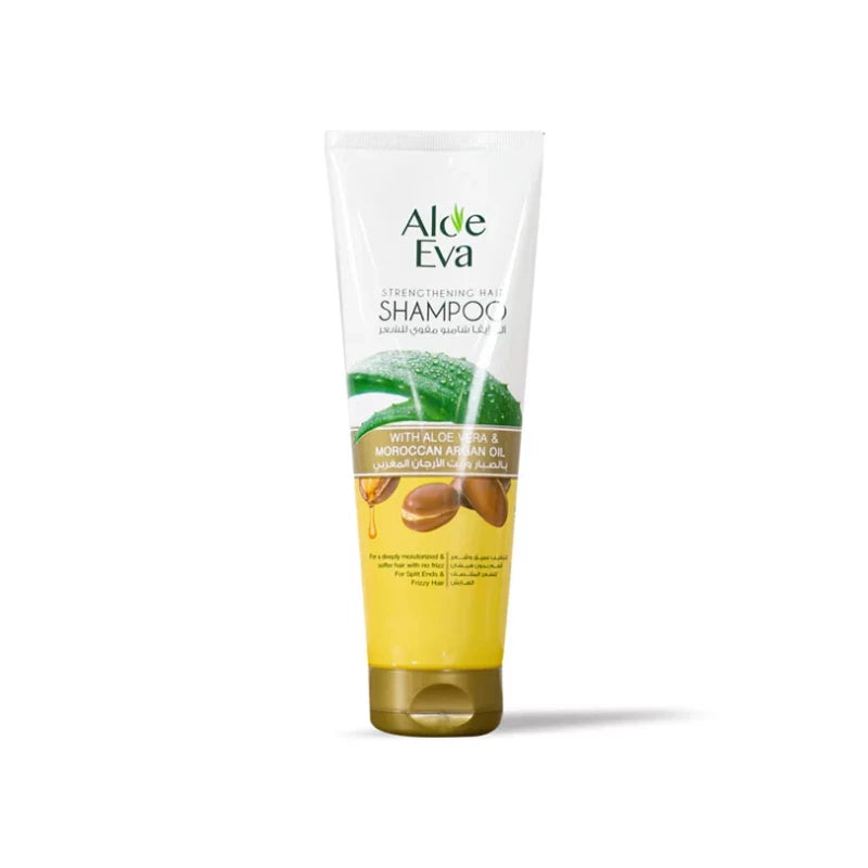 Aloe Eva Strengthening Hair Shampoo rich with Aloe Vera & Moroccan Argan Oil 230ml