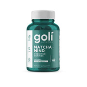 Goli Nutrition Matcha Mind Cognitive Vegan Gummies - 60ct