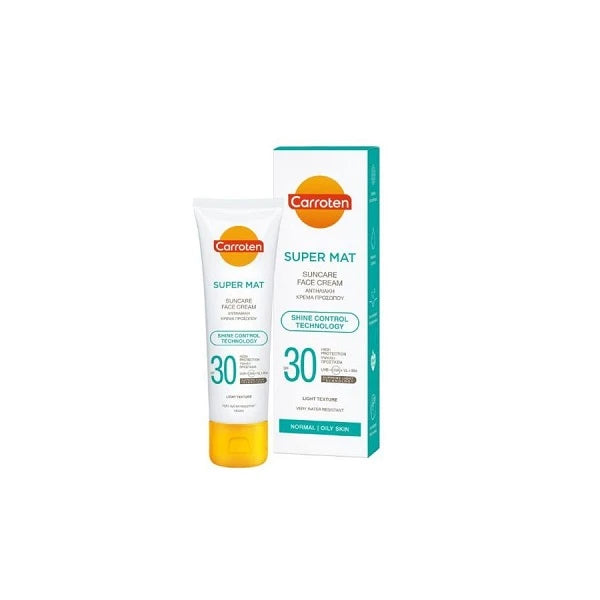 Carroten Super Mat Suncare Face Cream 50ml - SPF30