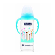 Optimal N.Neck Orthodontic Feeding Bottle W/Handle 240 Ml
