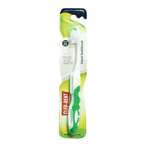 Optimal Cleo-Dent Travel Soft Tooth Brush Soft