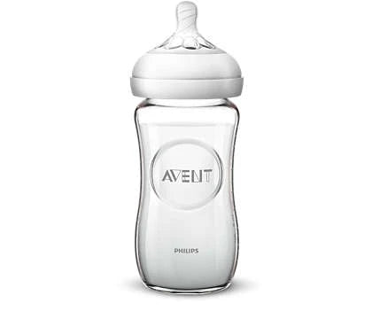 Philips Avent Natural Glass Feeding Bottle 240ml