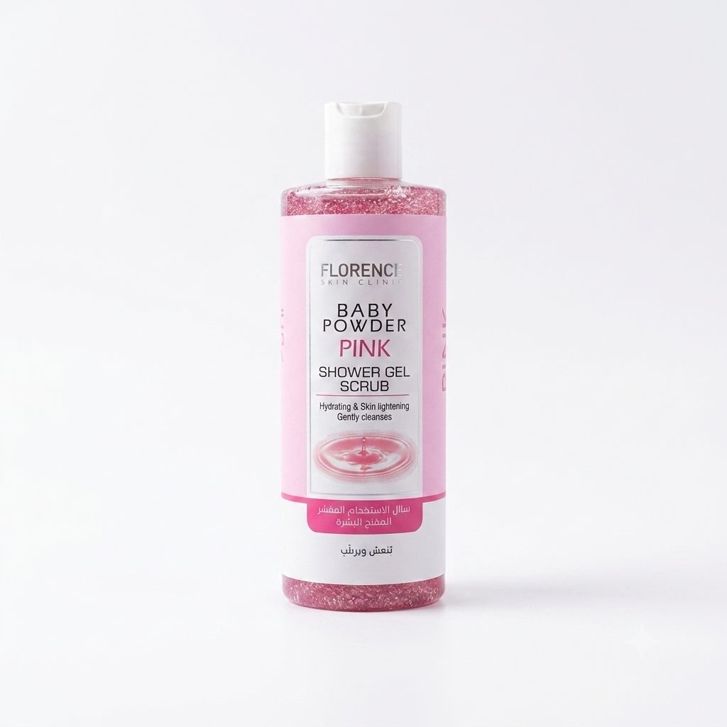 Florace Shower Gel  Baby Powder Pink 500ml