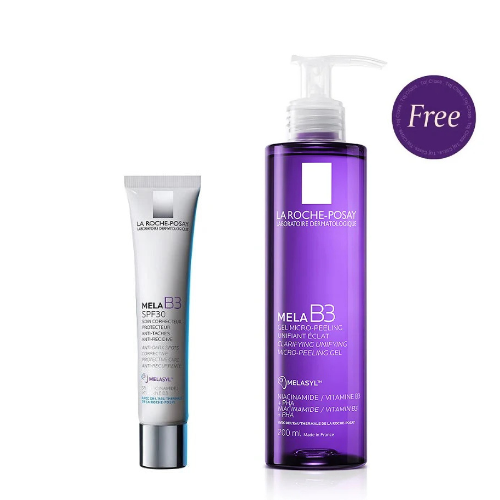 La Roche Posay Mela B3 Creme SPF30 40ml + Free Mela B3 Cleanser 200ml