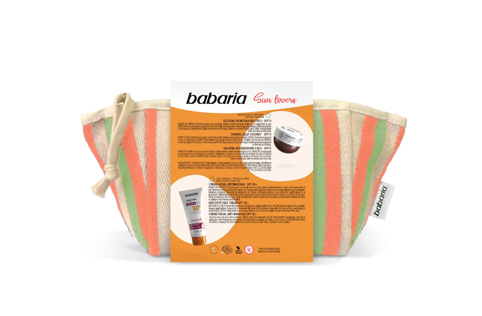 Babaria Sun Lovers - Tanning Jelly & Sunscreen Offer