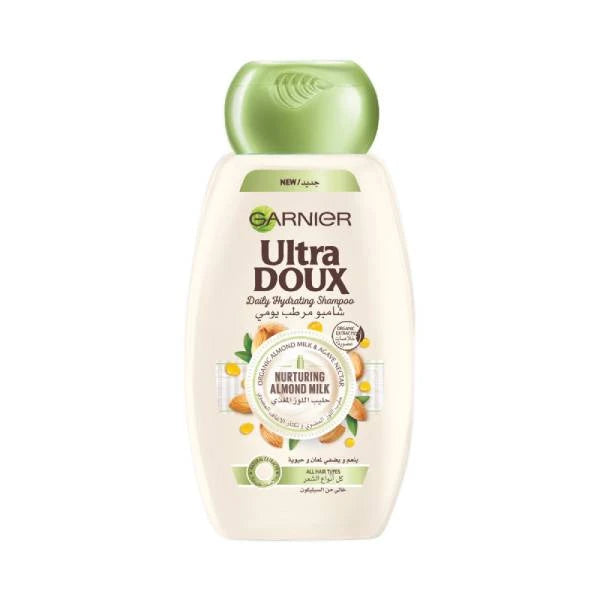 Garnier Ultra Doux Almond Milk And Agave Nectar Shampoo 400ml