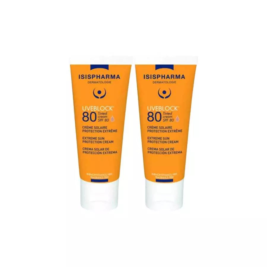 ISIS Uveblock Tinted Cream 80 SPF50+ 40ml Offer