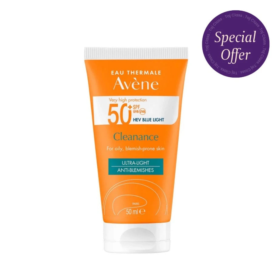 Avene Cleanance SPF50+ Ultra Light Sunscreen 50ml - 25% Offer